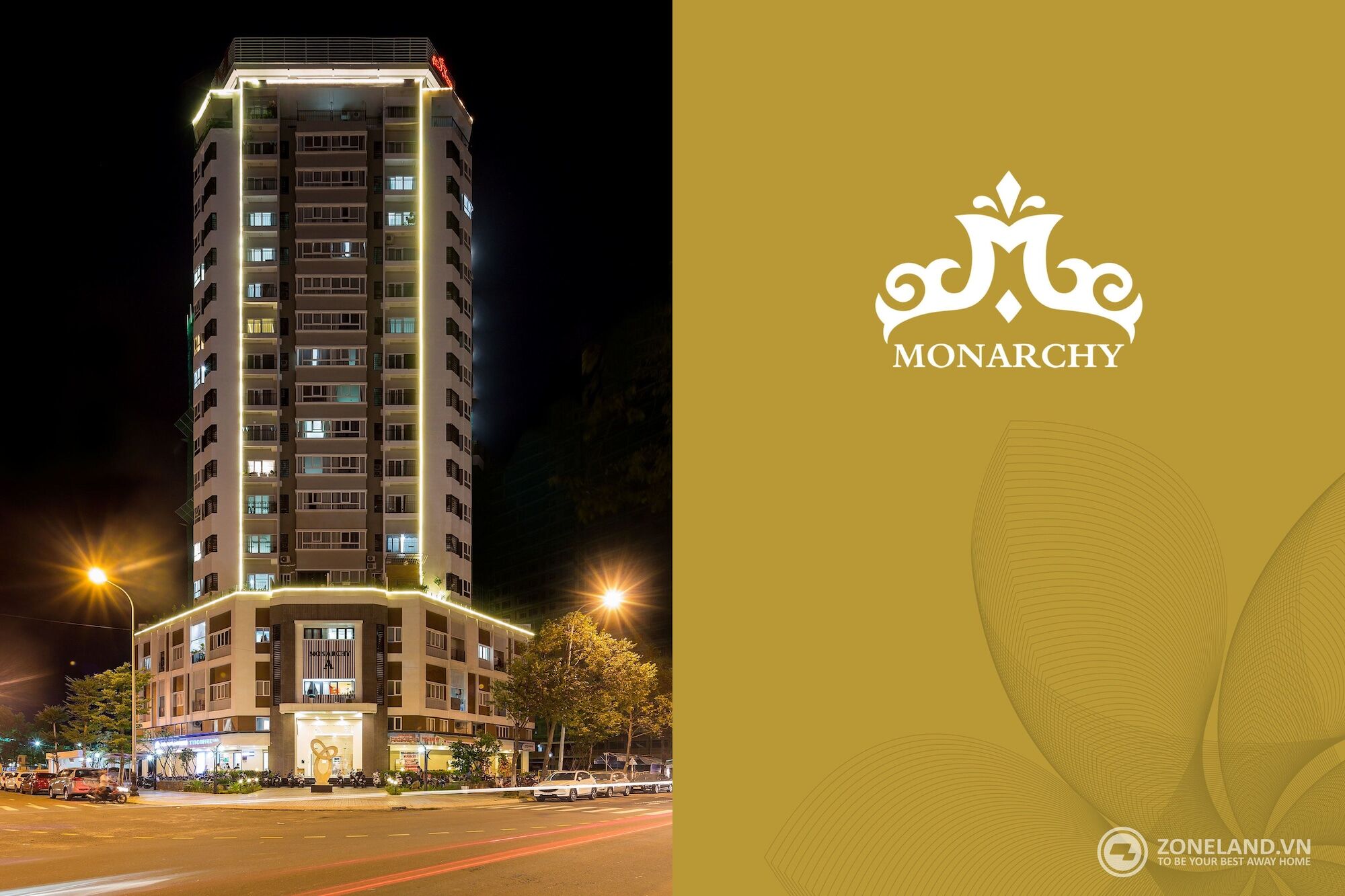 Zoneland Apartments - Monarchy Riverside Son Tra エクステリア 写真