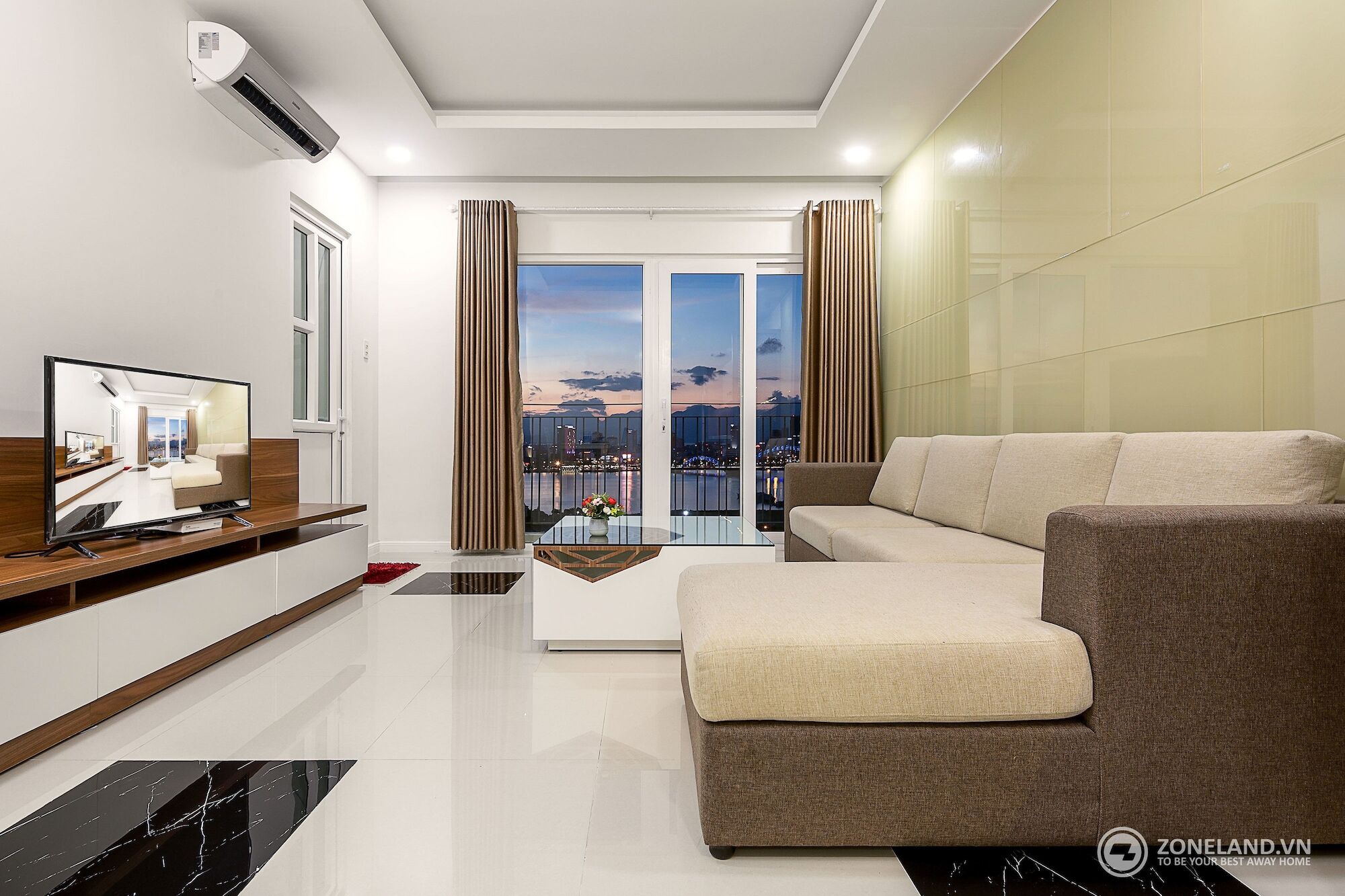 Zoneland Apartments - Monarchy Riverside Son Tra エクステリア 写真